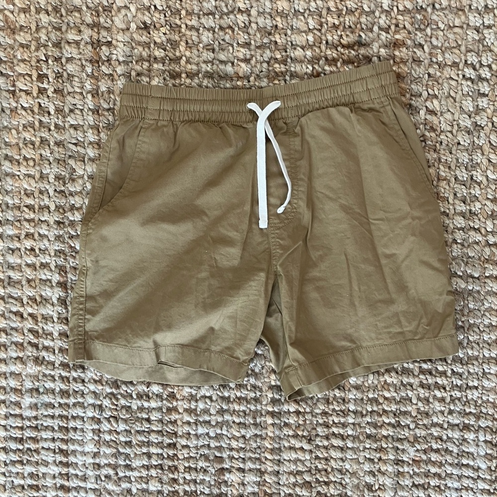 Khaki/Wheat Boys Drawstring Shorts